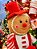 BONECO SENTADO MENINO GINGERBREAD COM CANDY CANNE VERMELHO E BRANCO 41CM - PRÉ VENDA 2025 - Imagem 3