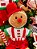 BONECO SENTADO MENINO GINGERBREAD COM CANDY CANNE VERMELHO E BRANCO 41CM - PRÉ VENDA 2025 - Imagem 2