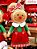 BONECO EM PÉ MENINA GINGERBREAD VERMELHO E VERDE 61CM - PRÉ VENDA 2025 - Imagem 2