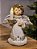 ANJO COM VELA COM LED BRANCO E DOURADO 20,5CM - Imagem 1