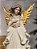 ANJO EM RESINA DOURADO E CHAMPANHE 32CM - Imagem 6