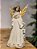 ANJO EM RESINA DOURADO E CHAMPANHE 32CM - Imagem 1