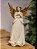 ANJO EM RESINA DOURADO E CHAMPANHE 33CM - Imagem 4