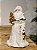 PAPAI NOEL RESINA DOURADO E CHAMPANHE 23CM - Imagem 4