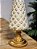 ÁRVORE EM RESINA DOURADO E CHAMPANHE 42CM - Imagem 4