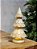ÁRVORE EM RESINA DOURADO E CHAMPANHE COM LED 23,5CM - Imagem 4
