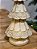 ÁRVORE EM RESINA DOURADO E CHAMPANHE COM LED 23,5CM - Imagem 3