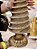 ÁRVORE EM RESINA ESPIRAL DOURADA 40,5CM - PRÉ VENDA 2025 - Imagem 3