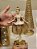 BAILARINA EM RESINA CHAMPANHE E DOURADO 23CM - PRÉ VENDA 2025 - Imagem 4