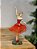 BAILARINA EM RESINA VERMELHA 25CM - Imagem 3
