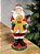 PAPAI NOEL EM RESINA COM GINGERBREAD 25CM - Imagem 3