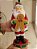 PAPAI NOEL EM RESINA COM GINGERBREAD 25CM - PRÉ VENDA 2025 - Imagem 1