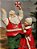 PAPAI NOEL E MAMÃE NOEL COSTUREIRA EM RESINA 30,5CM - Imagem 2