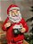 PAPAI NOEL EM RESINA COM PIJAMA 26,5CM - Imagem 2