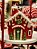 CASINHA DECORATIVA VERMELHA E BRANCA 12CM - PRÉ VENDA 2025 - Imagem 2