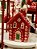 CASINHA DECORATIVA VERMELHA E BRANCA 12CM - PRÉ VENDA 2025 - Imagem 1