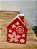 POTE DECORATIVO COM TAMPA CASINHA VERMELHA E BRANCA 15CM - Imagem 5