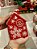 POTE DECORATIVO COM TAMPA CASINHA VERMELHA E BRANCA 15CM - PRÉ VENDA 2025 - Imagem 1