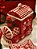POTE DECORATIVO COM TAMPA TRENZINHO VERMELHO E BRANCO 22CM - PRÉ VENDA 2025 - Imagem 2