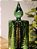 VELA DE VIDRO VERDE DECORATIVA COM LED 20CM - Imagem 3