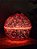 BOLA DE VIDRO DECORATIVA VERMELHA COM  LED 20CM - Imagem 7