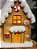 CASA NATALINA GINGERBREAD COM LED 38CM - Imagem 5