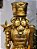 SOLDADO EM RESINA DOURADO 59CM - Imagem 2