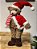 URSO NATALINO EM PÉ VERMELHO COM CACHECOL 49CM - Imagem 4