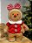 BONECA GINGERBREAD COM BISCOITO 42CM - Imagem 3