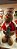 BONECO GINGERBREAD VERMELHO E BRANCO 38CM - PRÉ VENDA 2025 - Imagem 1