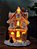 CASA EM RESINA GINGERBREAD 20CM - Imagem 4