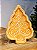 PRATO DECORATIVO ÁRVORE DE NATAL GINGERBREAD 26,5CM - Imagem 4