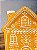 PRATO DECORATIVO CASA GINGERBREAD 24CM - Imagem 2