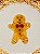 PRATO DECORATIVO GINGERBREAD 28,5CM - Imagem 3