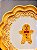 PRATO DECORATIVO GINGERBREAD 28,5CM - Imagem 2