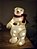 URSO POLAR EM PÉ COM LED 40CM - Imagem 2