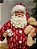 PAPAI NOEL COM PIJAMA VERMELHO COM URSO 45CM - Imagem 4