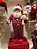 PAPAI NOEL COM PIJAMA VERMELHO COM URSO 45CM - PRÉ VENDA 2025 - Imagem 5