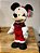 MICKEY EM PÉ PELUCIA COM COLETE DE LANTEJOLA 36CM - Imagem 3