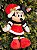 MINNIE SENTADA PELUCIA COM LAÇO OURO 45CM - Imagem 3