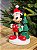 MICKEY EM PÉ EM RESINA COM ÁRVORE 17CM - Imagem 1