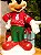MICKEY EM PÉ EM RESINA COM PRESENTES 34CM - Imagem 2