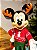 MICKEY EM PÉ EM RESINA COM PRESENTES 34CM - Imagem 4