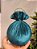 BOLA VELUDO VERDE 12CM - Imagem 1