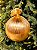 BOLA EM TECIDO METALIZADO OURO 30CM - Imagem 2