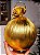 BOLA EM TECIDO METALIZADO OURO 30CM - Imagem 1
