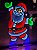 PLACA DECORAÇÃO 3D INFINITA PAPAI NOEL COM FITA LED BIVOLT 1,20CM - Imagem 4