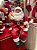 PAPAI NOEL SENTADO USO EXTERNO COURINO VERMELHO 60CM - PRÉ VENDA 2025 - Imagem 1
