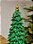 ÁRVORE DECORATIVA EM RESINA VERDE E VERMELHA 34CM - Imagem 5
