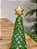 ÁRVORE DECORATIVA EM RESINA VERDE 20CM - Imagem 3